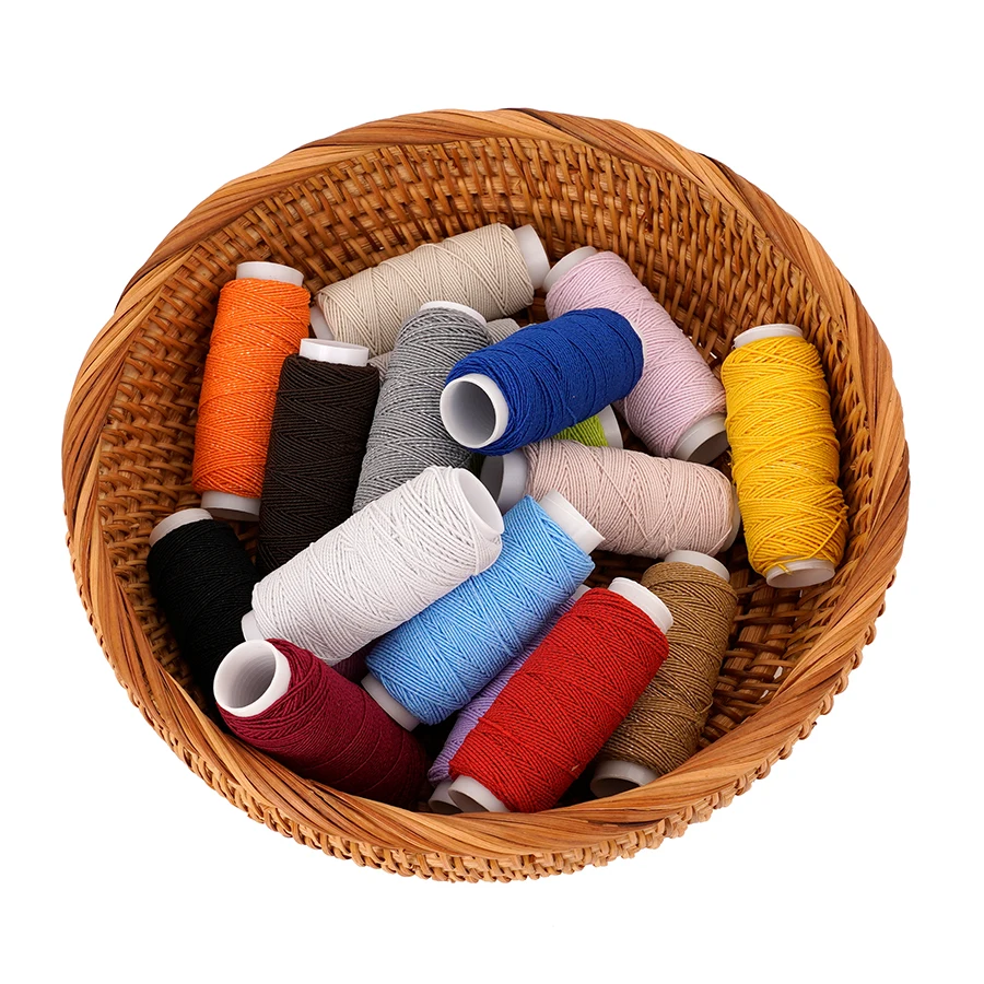 Waxed Thread Linen - 18-цветная ультратонкая эластичная нить 0,6 мм,