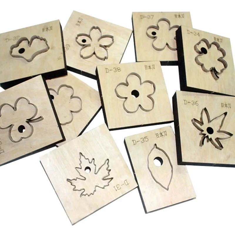 Leathercraft Japan - Кожаная форма листа, форма лепестка, японское