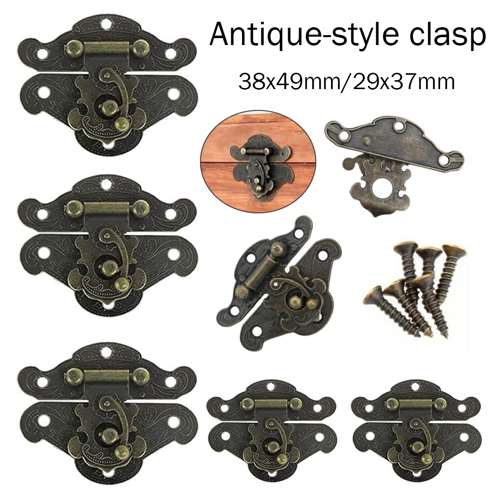 Leatherwork Hardware - 5-20 шт. винтажные металлические защелки-застежки с