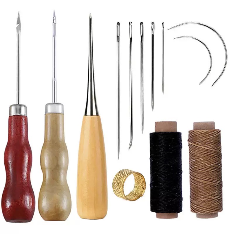 13-częściowy кожаный набор для – обзор и цена Leatherwork Tool Kit