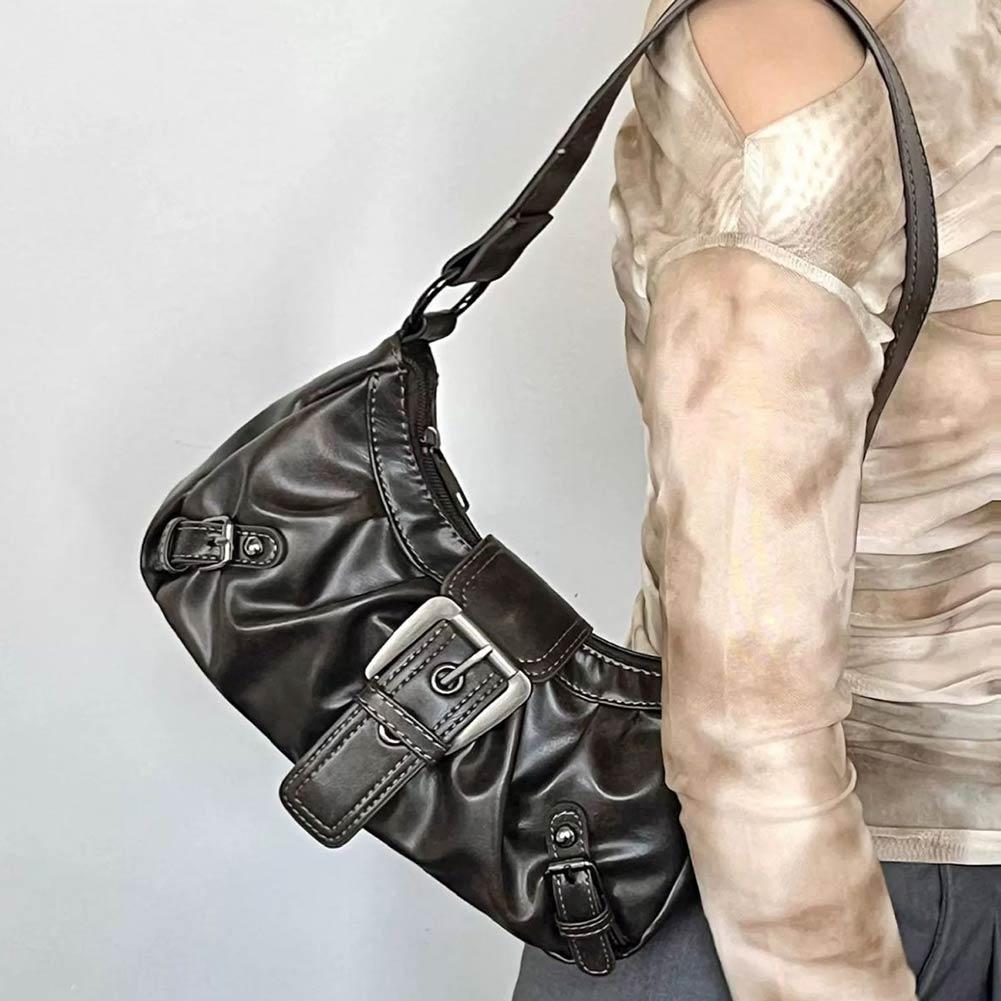 Женская сумка-хобо в стиле Y2K – обзор и цена Leatherwork Workshop