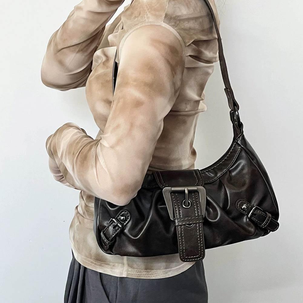 Женская сумка-хобо в стиле Y2K – обзор и цена Leatherwork Workshop