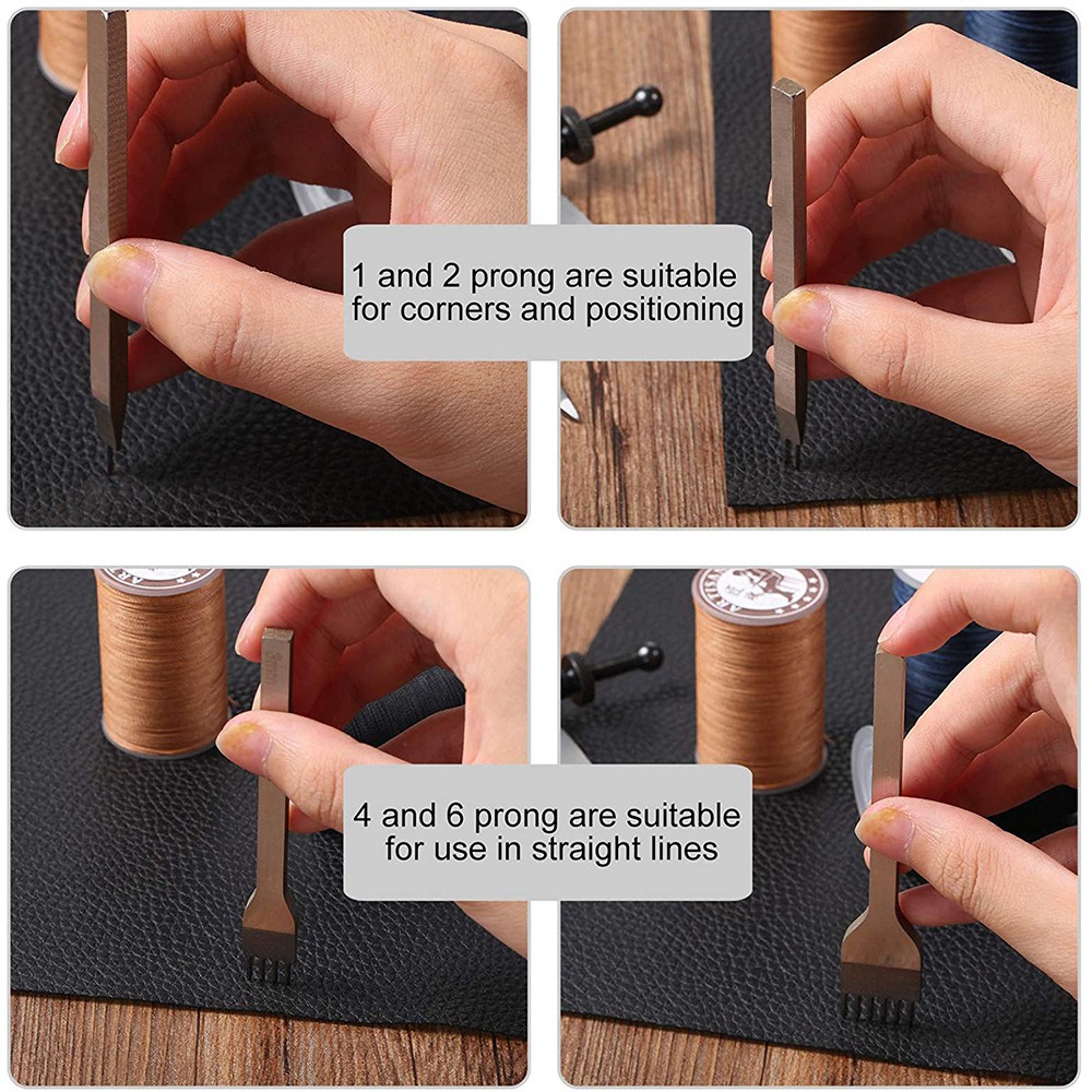 Набор долот для кожи, зубец, а – обзор и цена Wing Divider Stitch